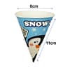 6oz FPF Snow Cone Cups Penguin dimension