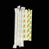 Paper-Straws-Pineapple-1 (1) Pineapple Pattern Paper Straws for Slushies & Snow Cones | Compiles With The National Plastic Ban