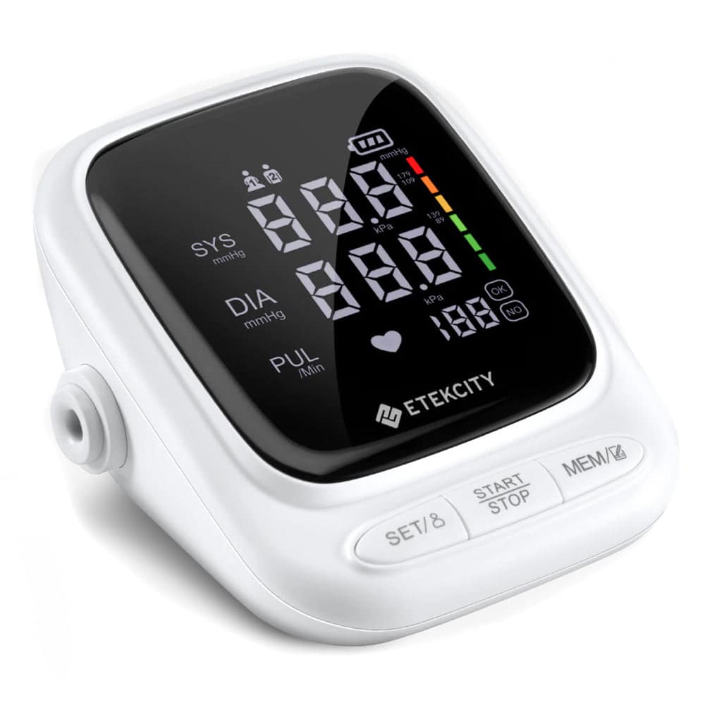 Etekcity Smart Blood Pressure Monitor - White - Image 5