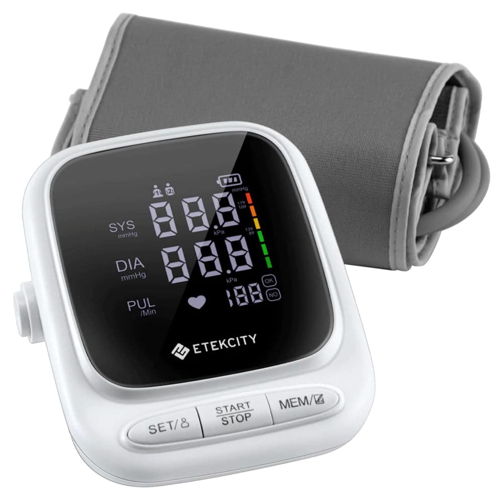 Etekcity Smart Blood Pressure Monitor - White - Image 6