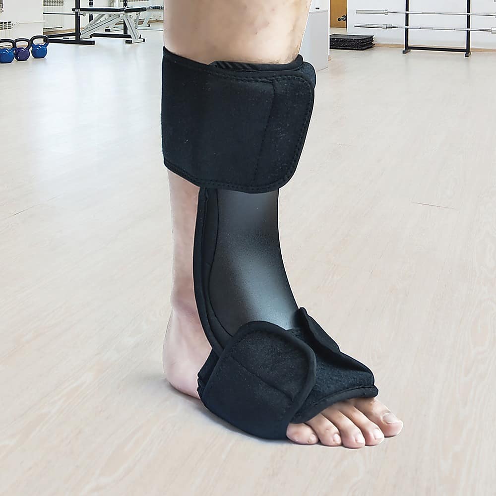 Night Plantar Fasciitis Sleep Support Adjustable Brace Splint Fits 40-45 Size - Image 2