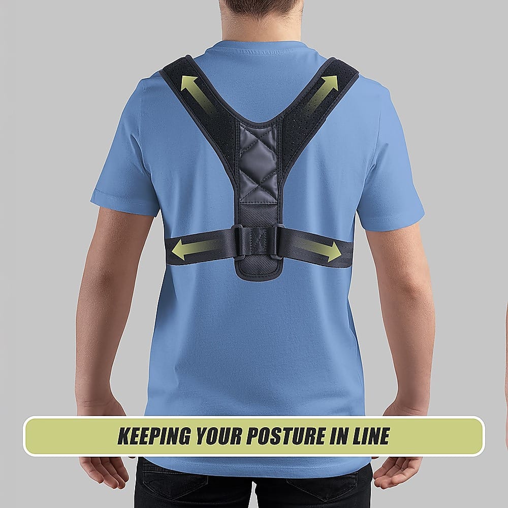 Posture Clavicle Support Corrector Back Straight Shoulders Brace Strap Correct - Image 7