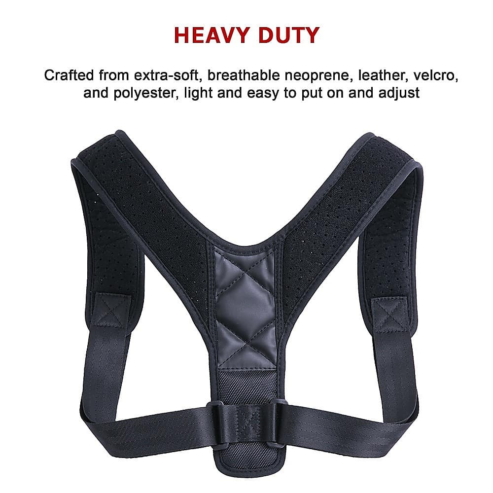 Posture Clavicle Support Corrector Back Straight Shoulders Brace Strap Correct - Image 9