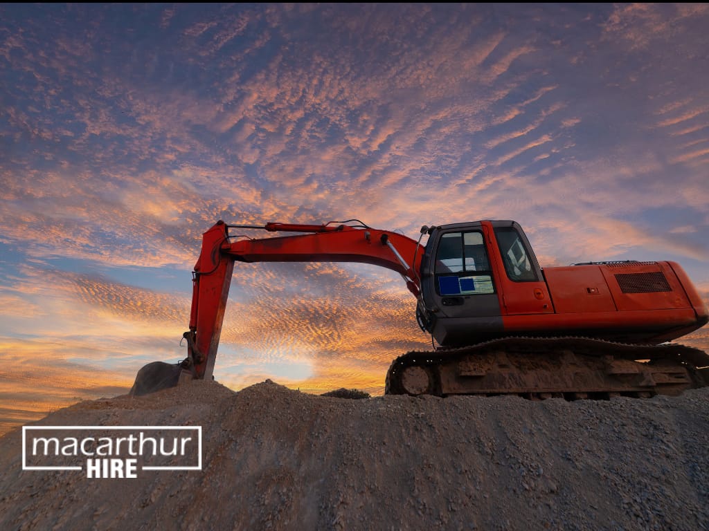 Construction equipment hire