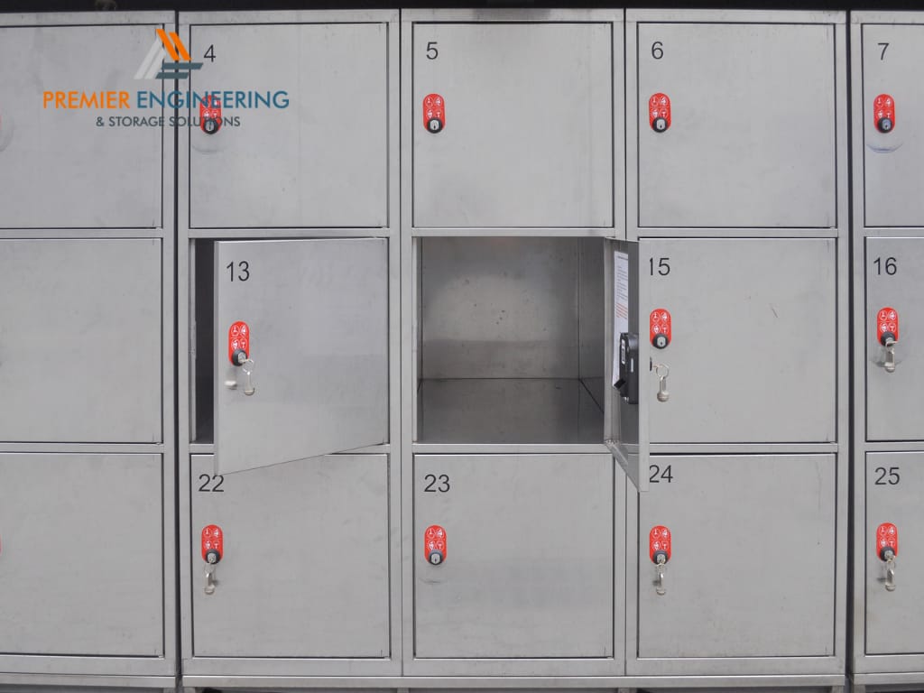 metal storage cabinet