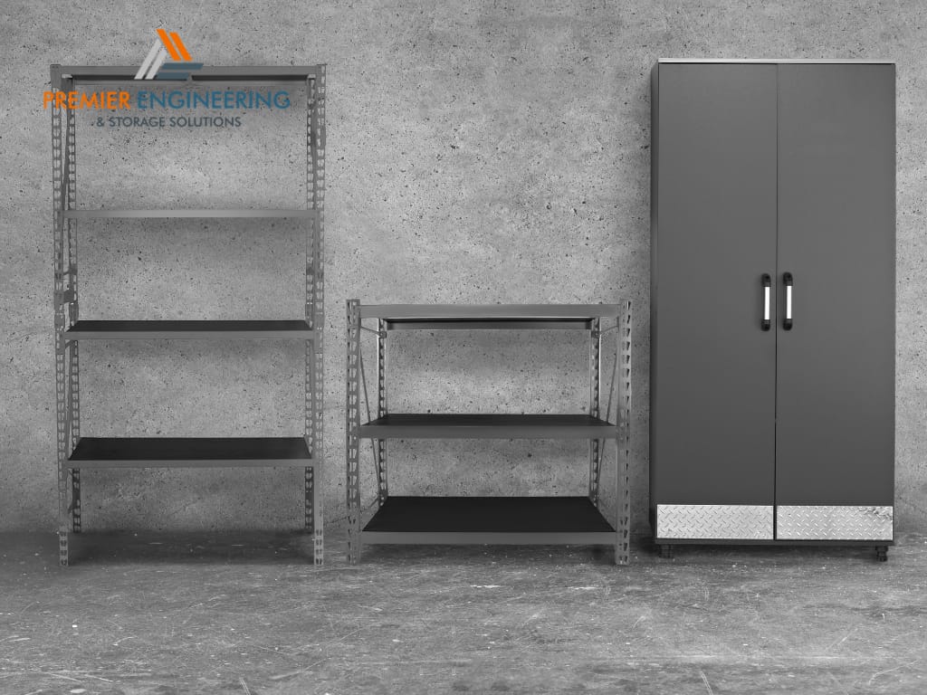 metal storage cabinet