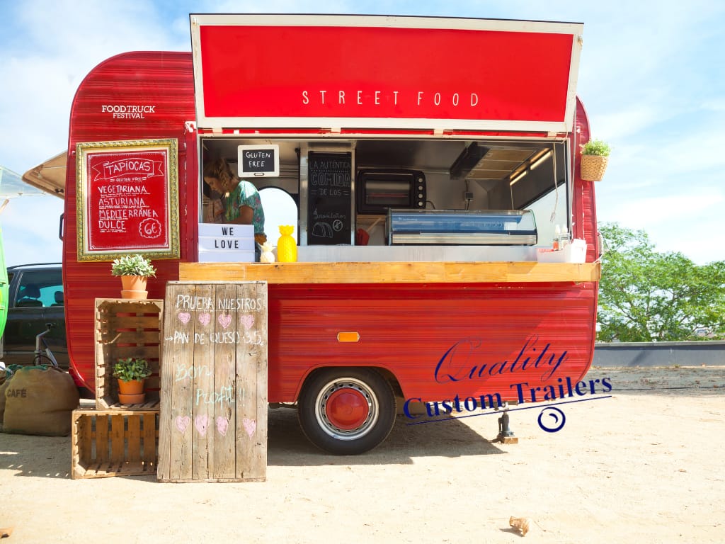 custom food trailers, trailer builders near me, unique custom trailers 