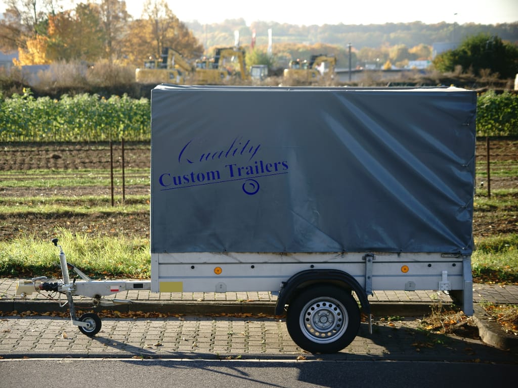 custom flat top trailer , custom tradesman trailers,