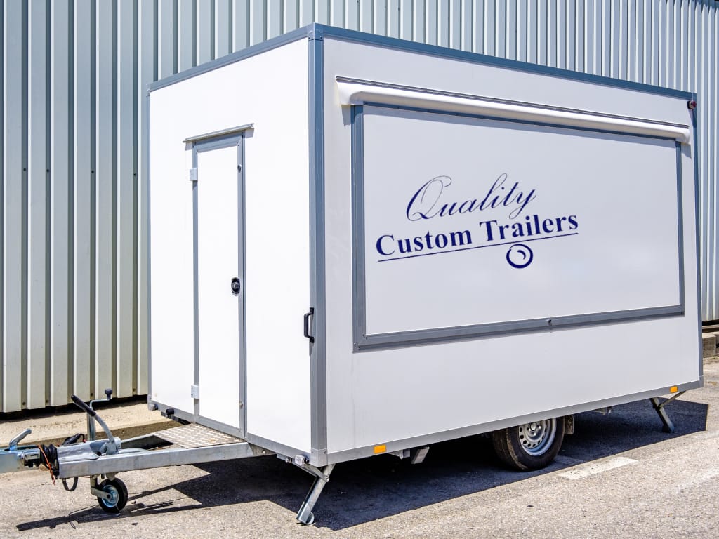 custom flat top trailer