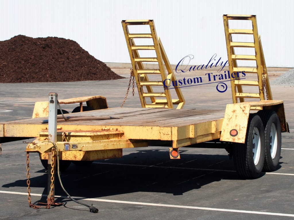 custom flat top trailer