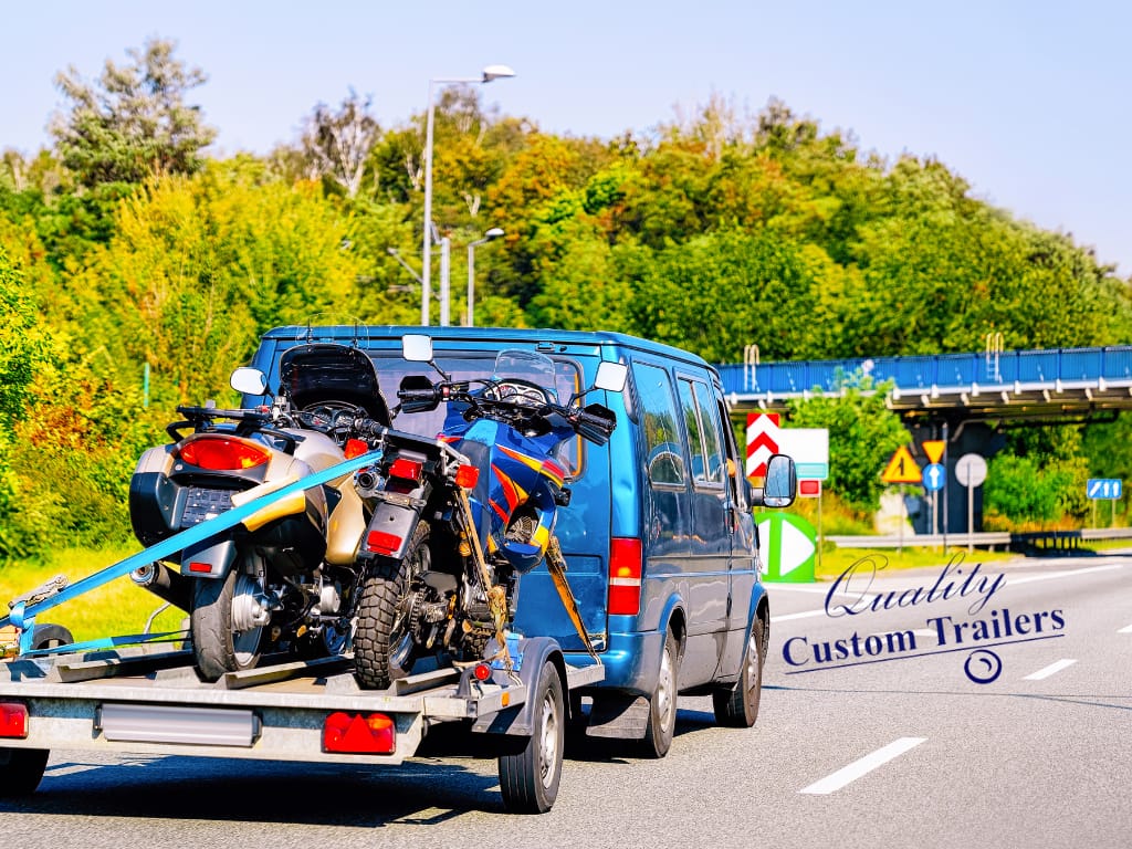 custom motorbike trailers
