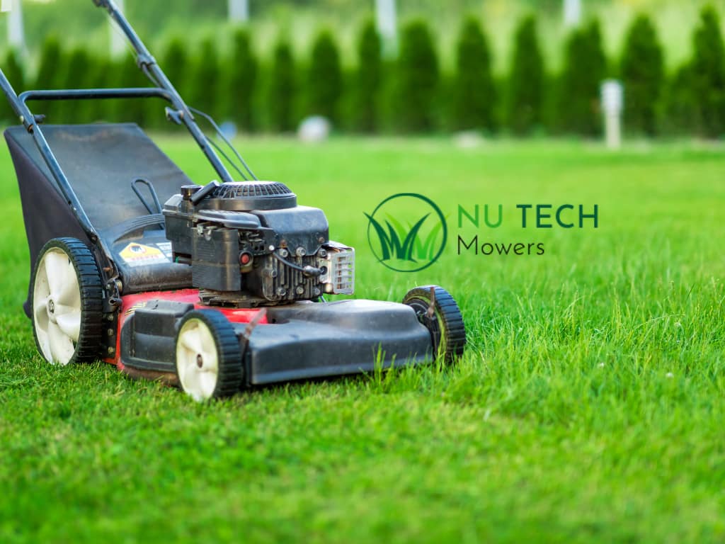 lawn mower, leaf blower, push mower, chainsaw