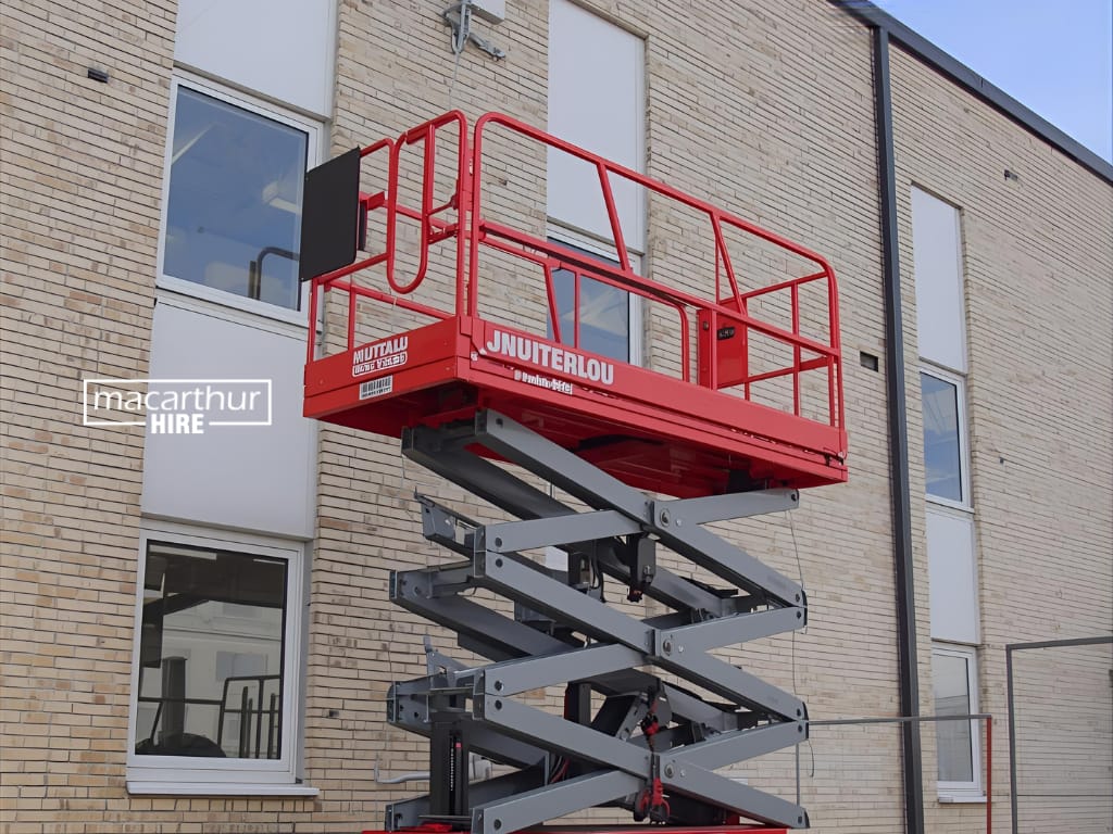 Scissor lift, Forklift hire, Equipment Hire, equipment rental glen alpine, equiptment rentals, rent site equipment