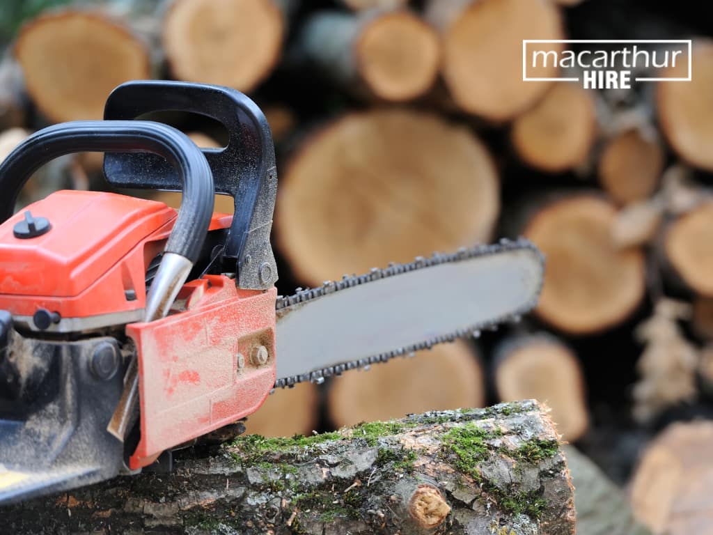 Chainsaw hire