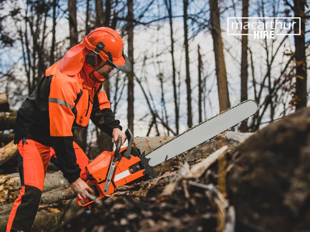Chainsaw hire