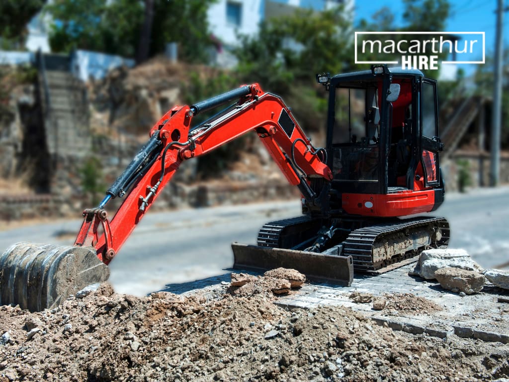 Mini excavators