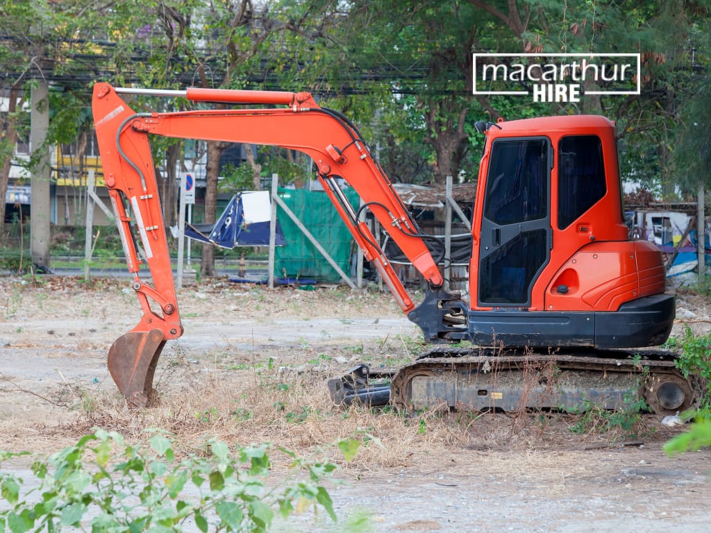 Mini excavators