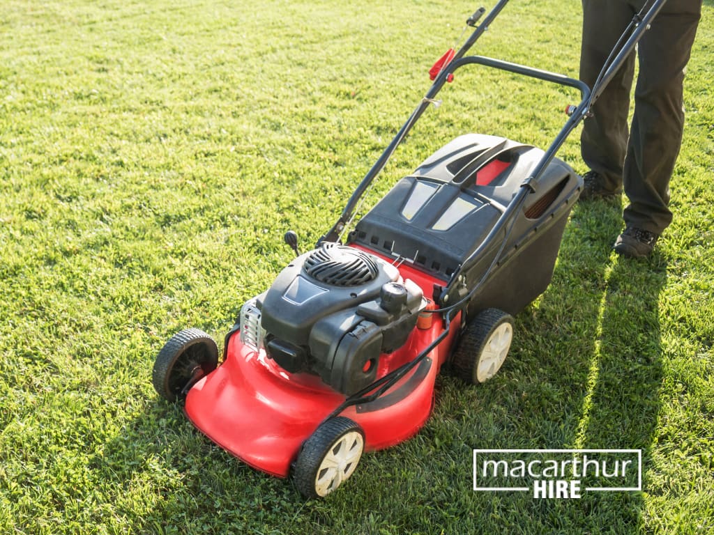lawn mower hire