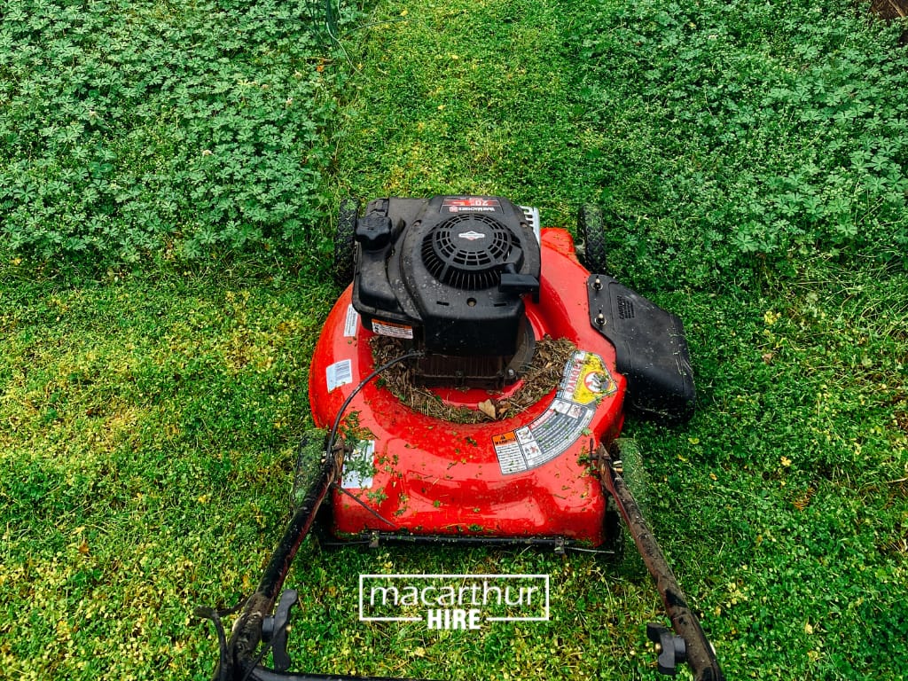 lawn mower hire