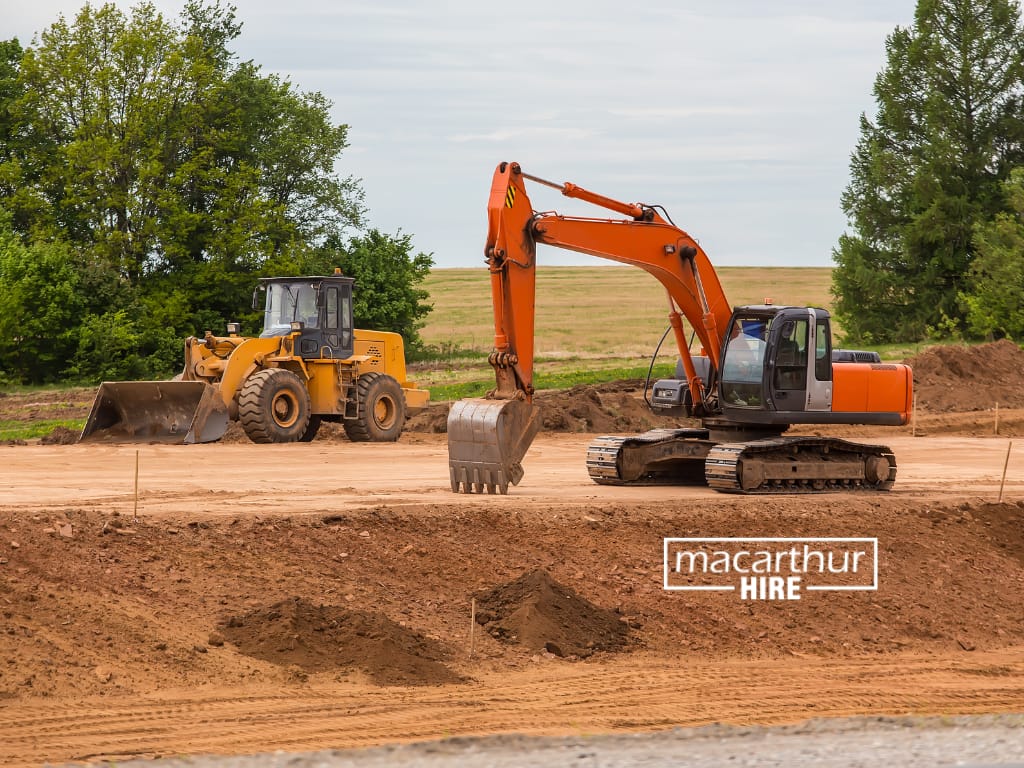 Mini excavators