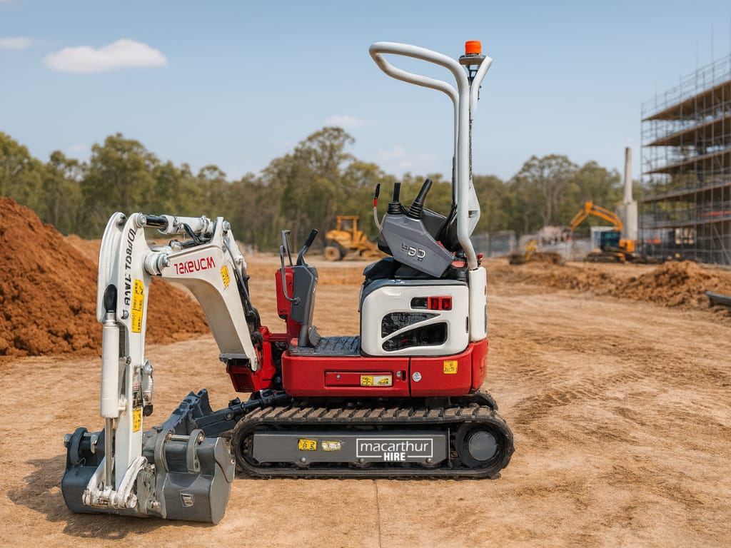 Mini excavators