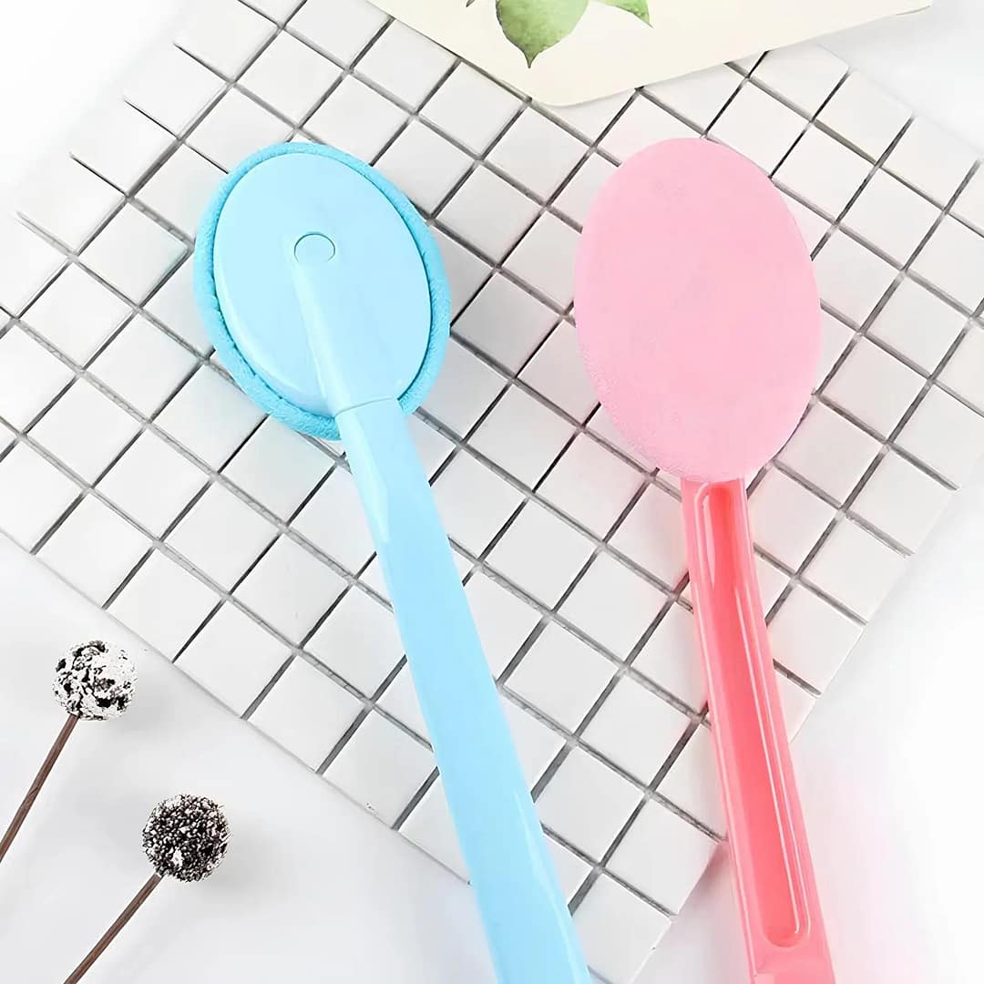Back & Body Self Bath Brush Lotion Applicator - Blue - Image 4