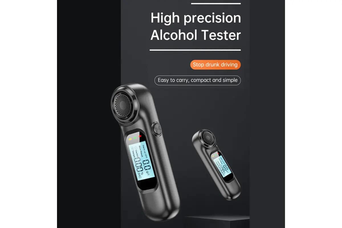 Breathalyser Breathtester Tester Alcohol Digital Personal Drink Mini Handbag Car - FREE POST - Image 3