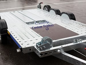 custom flat top trailer