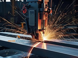 industrial steel cutting machine