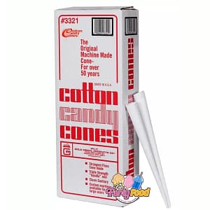 1000 x Paper Fairy Floss/Cotton Candy Cones