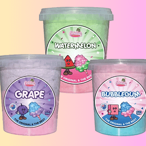 100g Fairy Floss Tubs (Ready to Eat)