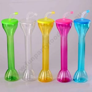 Multi Coloured Yard Cups (100 x Cups Per Box) (400ml | 500ml)