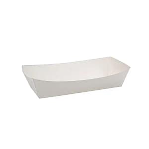 Hot Dog White Trays (Carton of 250)