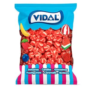 Vidal Strawberry-Cream Twist Kisses (1kg Bag)