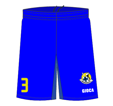 CRUSADERS FC MATCH SHORTS ROYAL