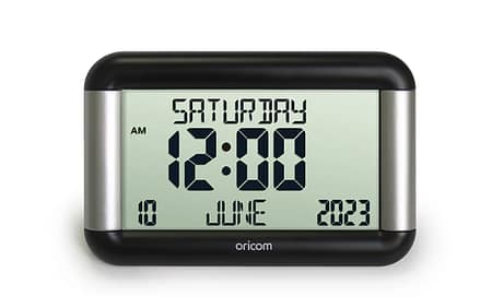 Digital Clock with 7.5" LCD Display