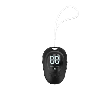 Handheld Microcurrent Sleep Aid Device - USB Rechargeable Pulse Massager for Relaxation & Deep Sleep(black)