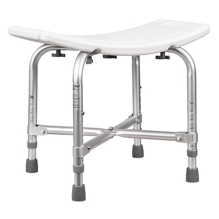 Braced Shower Stool, Bench Seat