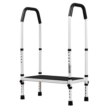 Step Up Stool with Handrails