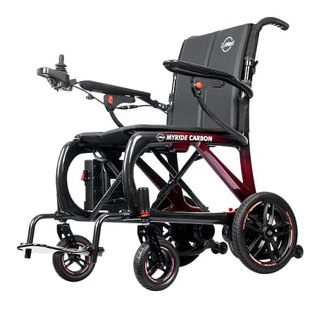 MyRide Carbon, Ultralight Carbon Fiber Electric Wheelchair