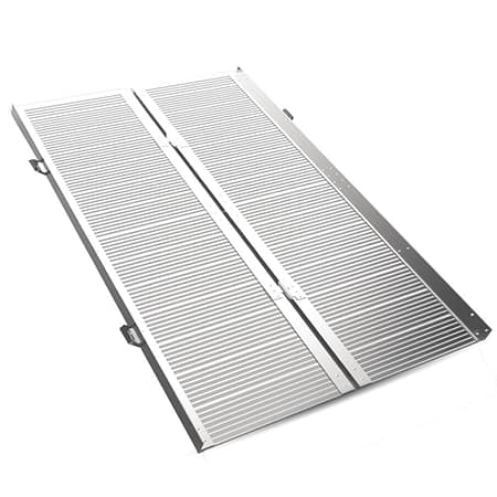 EQUIPMED 152cm Portable Folding Aluminium Access Ramp| 272kg Rated| for Wheelchair| Mobility Scooter| Rollator