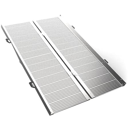 EQUIPMED 182cm Portable Folding Aluminium Access Ramp| 272kg Rated| for Wheelchair| Mobility Scooter| Rollator