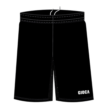 BLACK PLAYER SHORTS