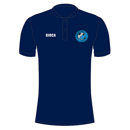 NUNAWADING COLLARLESS POLO