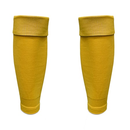 GOLD FOOTLESS SOCKS