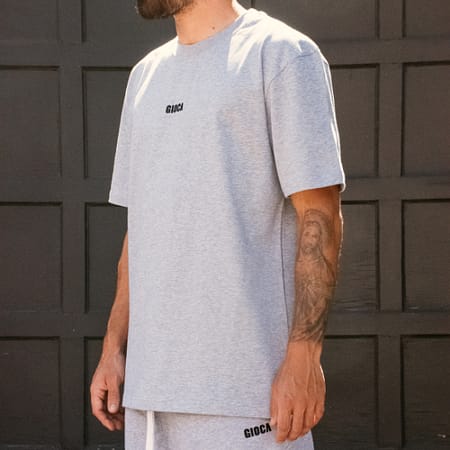 FUORI CAMPO • CASUAL TEE / GREY