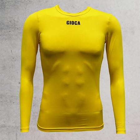 COMPRESSION L/S TOP YELLOW