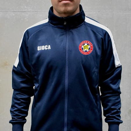 FAIRFIELD BULLS FC 5 FAIRFIELD BULLS FC JACKET NAVY