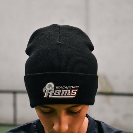 MACARTHUR RAMS BEANIE
