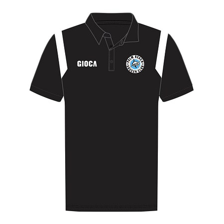 PALM BEACH POLO BLACK with Crest